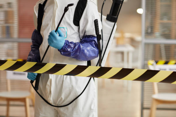 Professional Biohazard technician working in Van Buren, AR